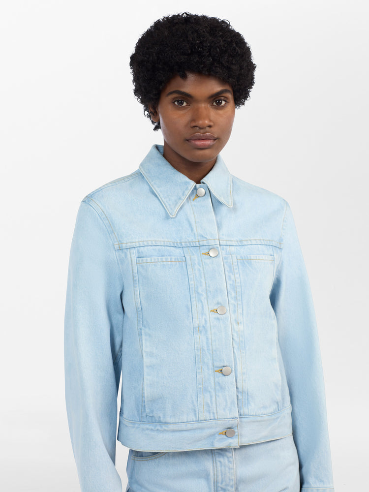 Tahoe Denim Jacket in Bleach Wash