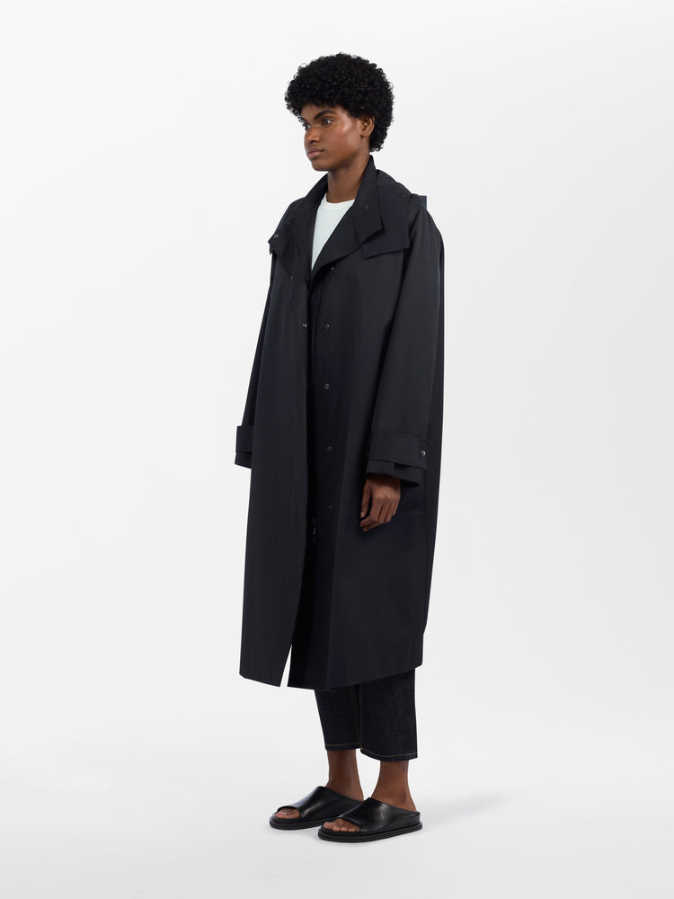 Tana Coat in Darkest Navy