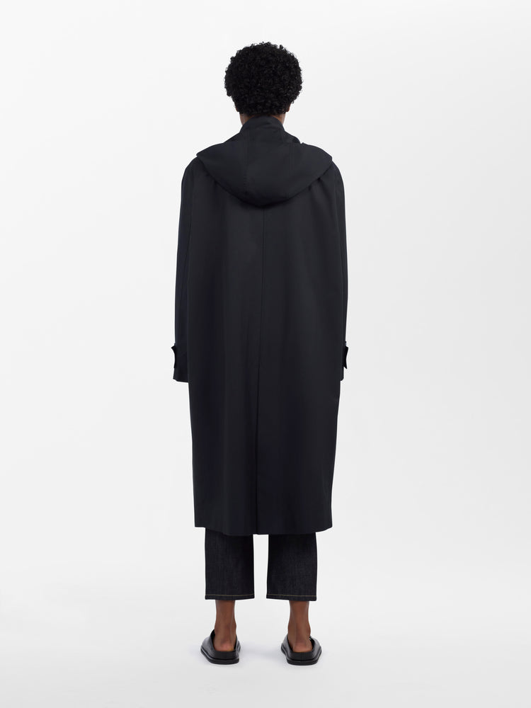 Tana Coat in Darkest Navy