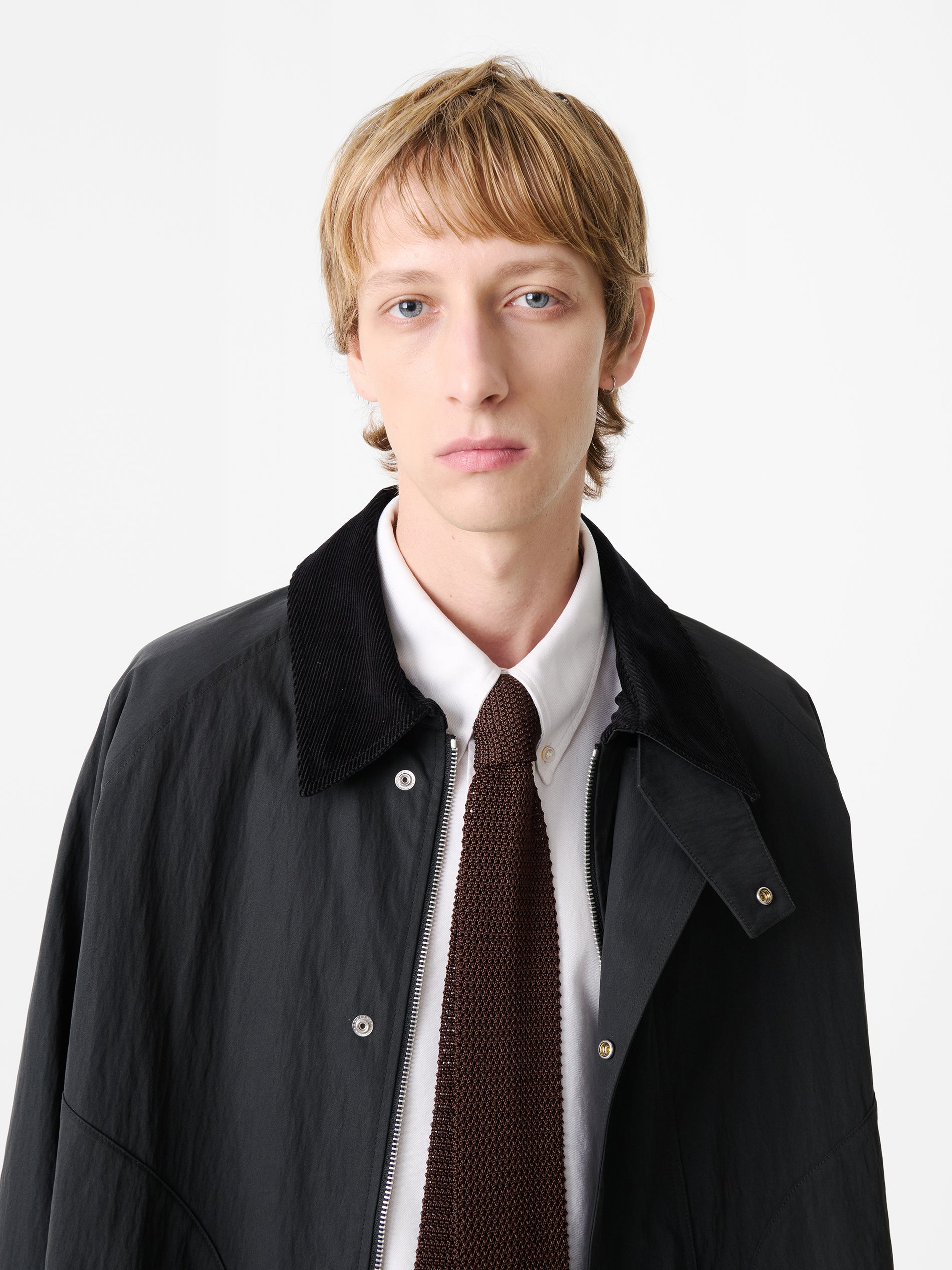 Towa Jacket in Washed Black - Studio Nicholson