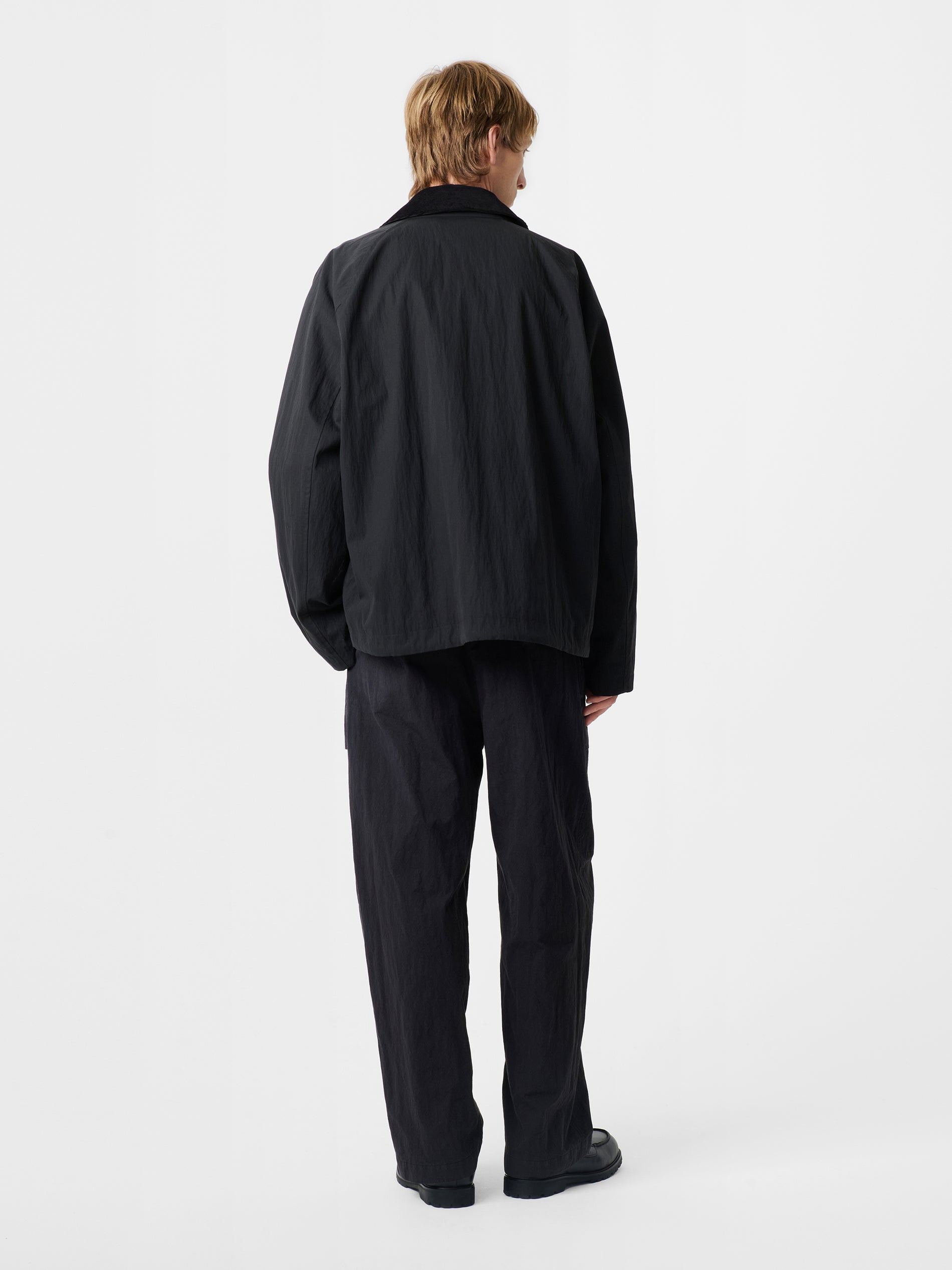 Towa Jacket in Washed Black - Studio Nicholson