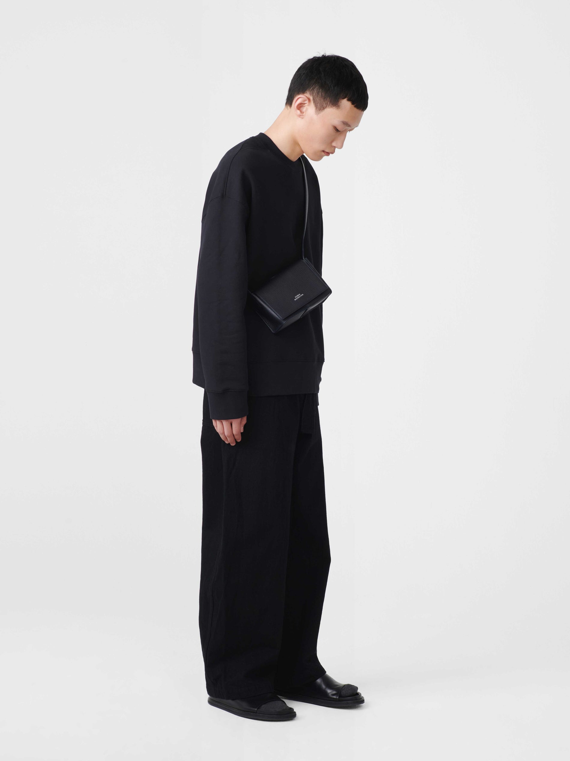 Trowse Jersey in Darkest Navy - Studio Nicholson