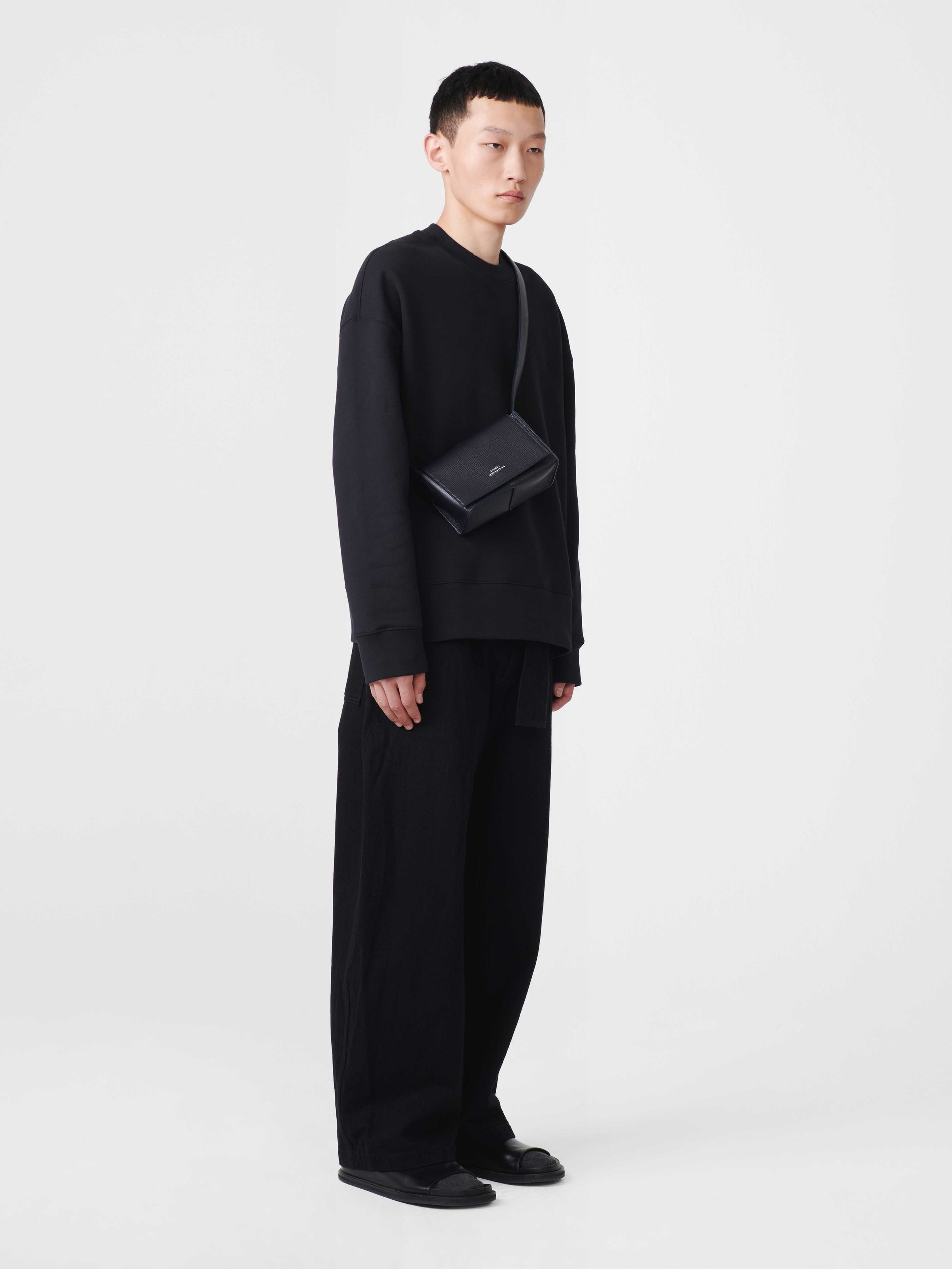 Trowse Jersey in Darkest Navy - Studio Nicholson