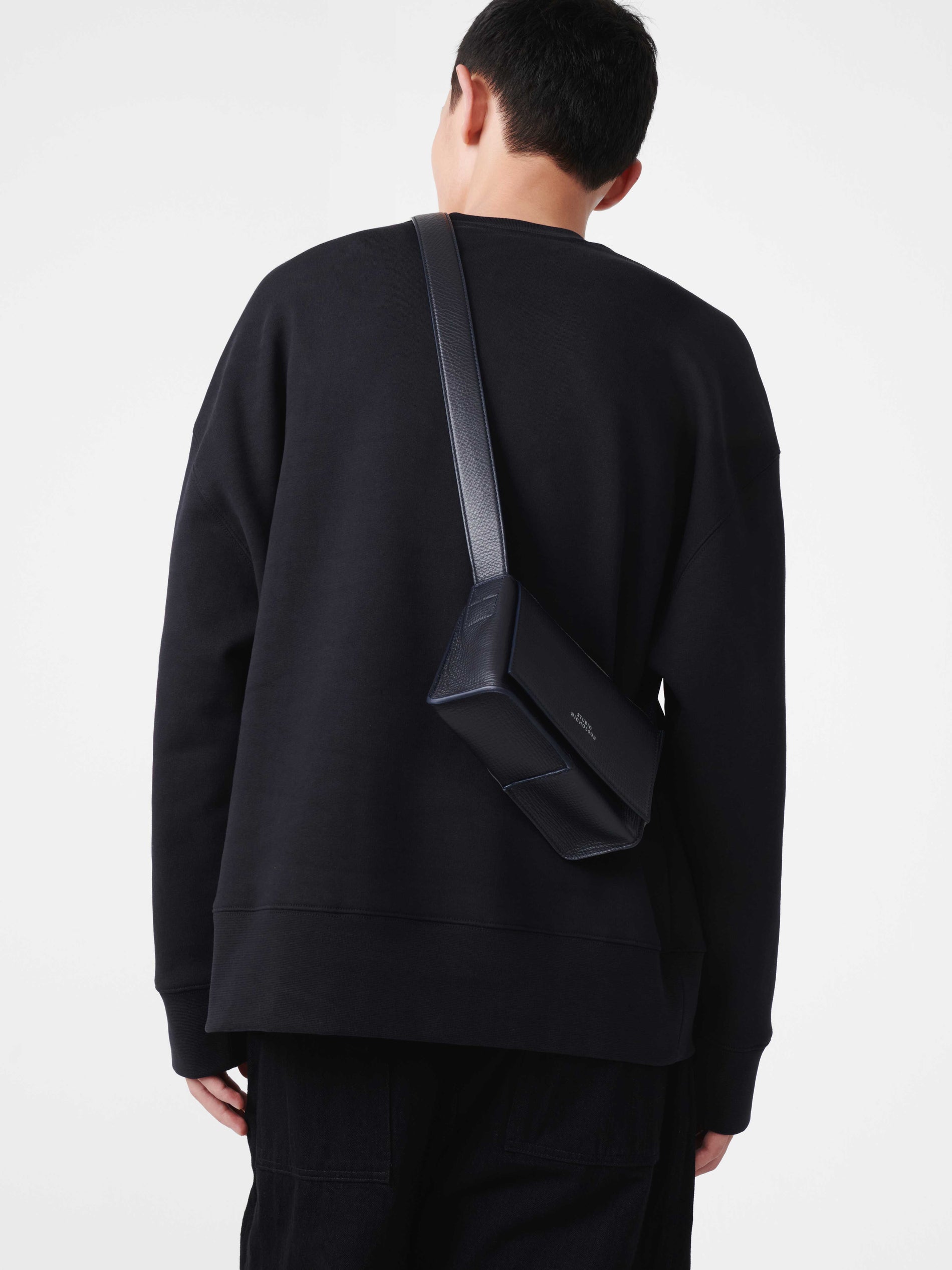 Trowse Jersey in Darkest Navy - Studio Nicholson
