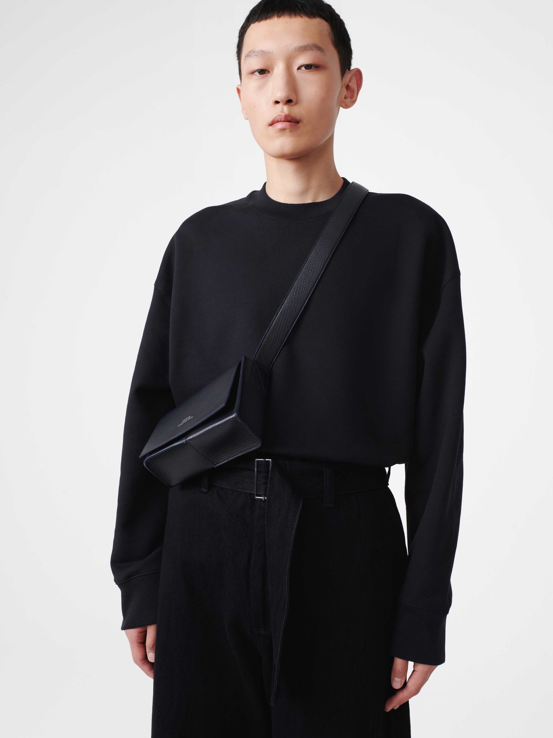 Trowse Jersey in Darkest Navy - Studio Nicholson