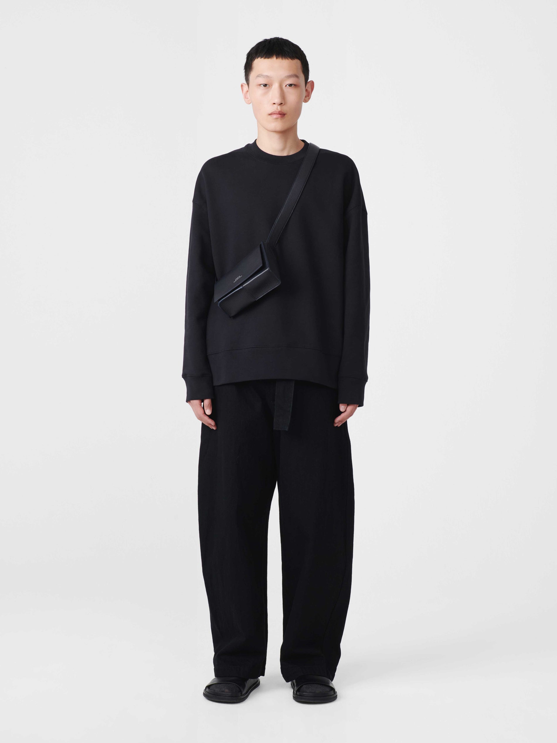 Trowse Jersey in Darkest Navy - Studio Nicholson