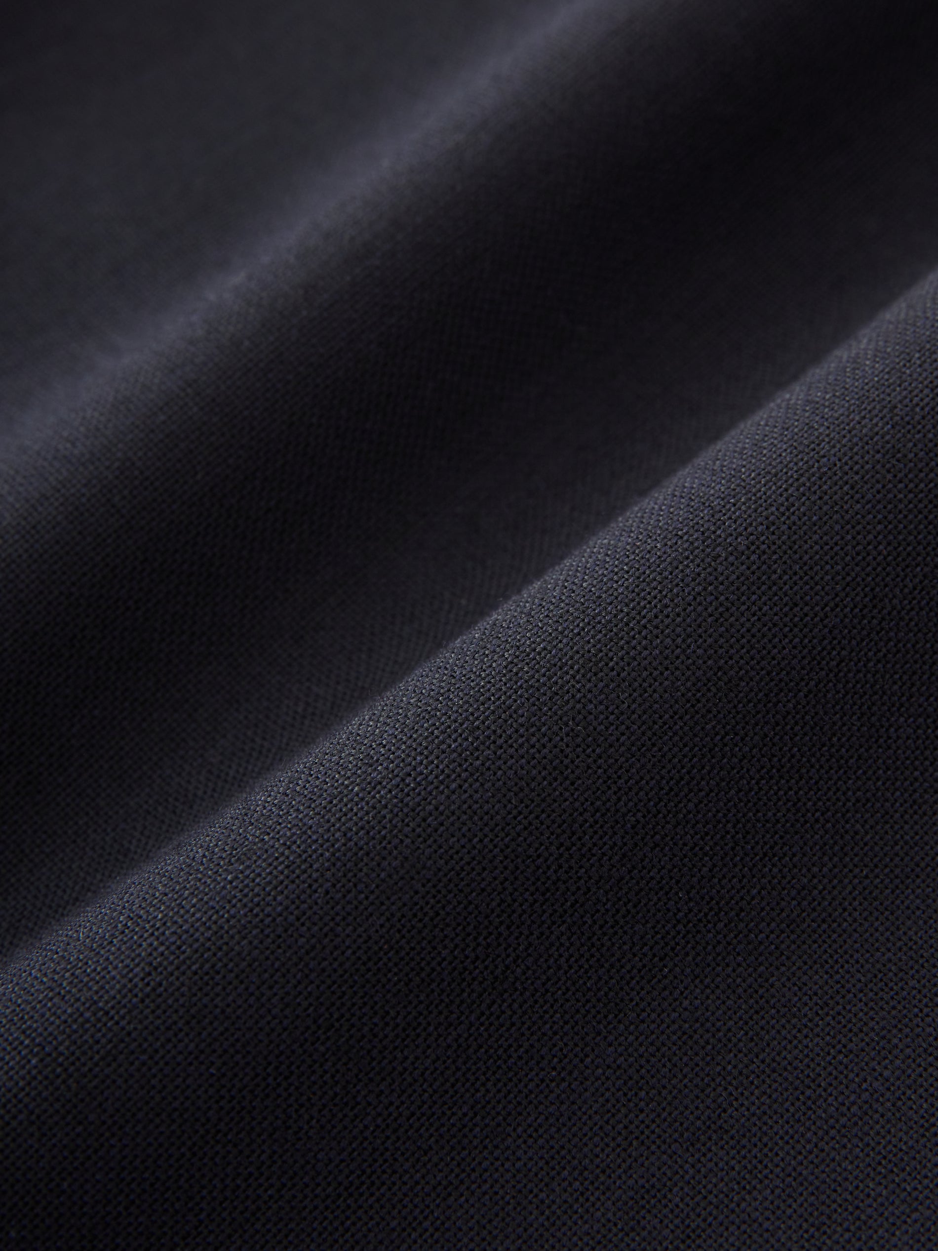 Tuck Heritage Wool Pant in Darkest Navy - Studio Nicholson
