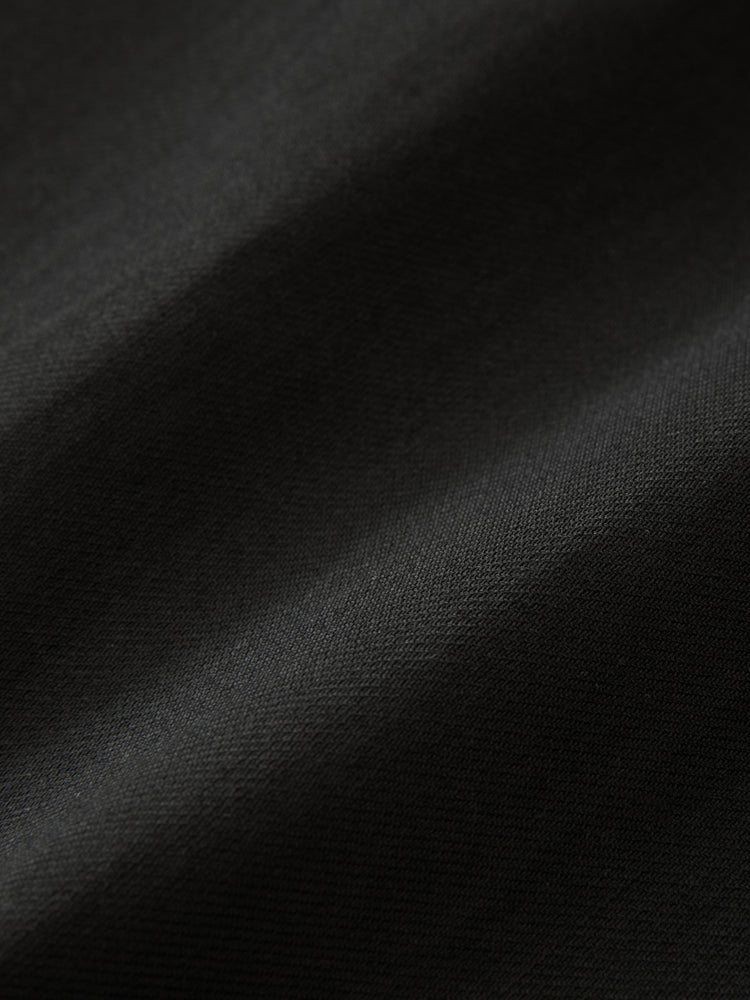 Tuck Cotton Pant in Black - Studio Nicholson