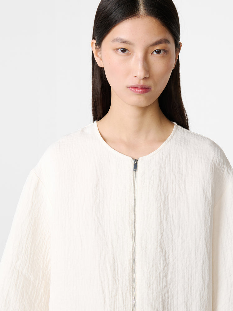 Tuttle Linen Shirt in Parchment