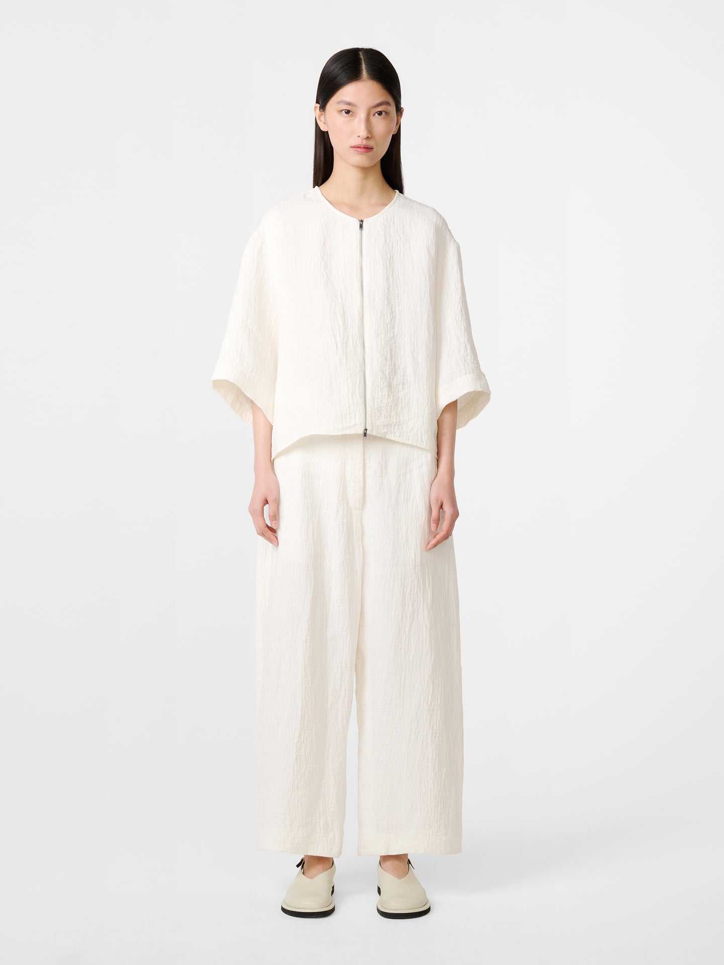 Tuttle Linen Shirt in Parchment