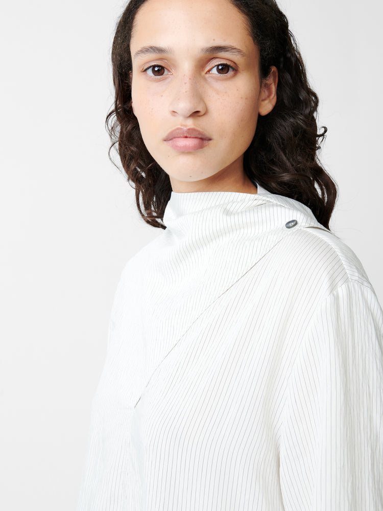 Utah Top in Black / White Stripe