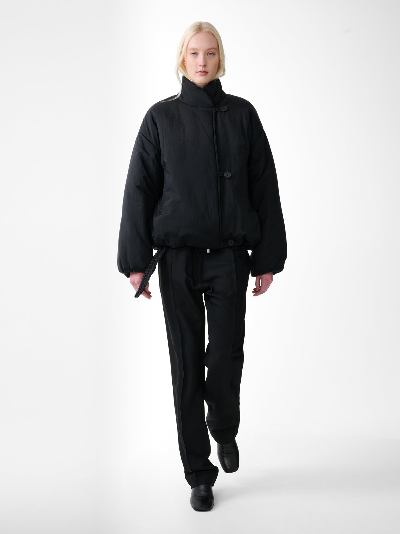 Vaner Padded Jacket in Black