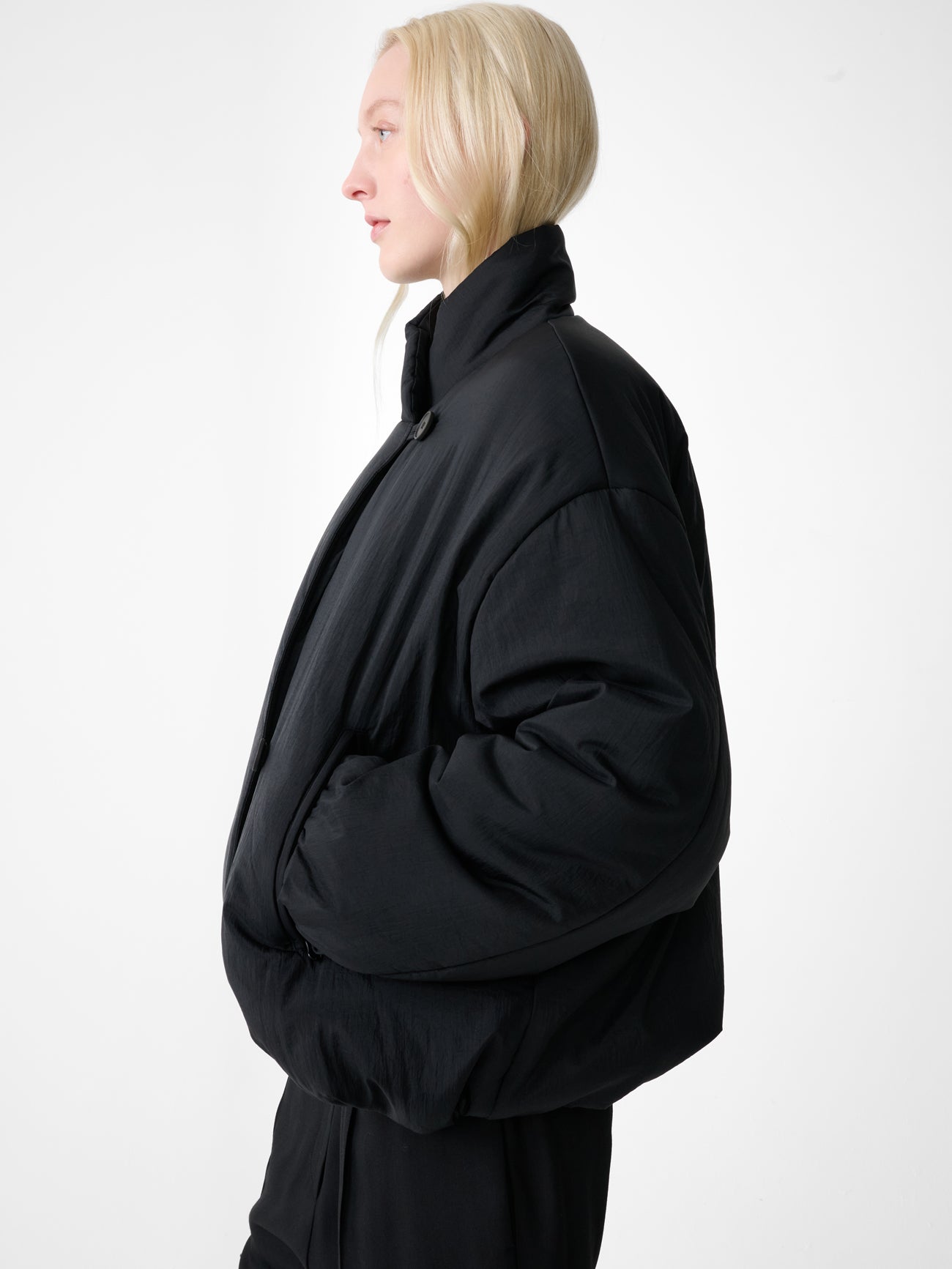 Vaner Padded Jacket in Black