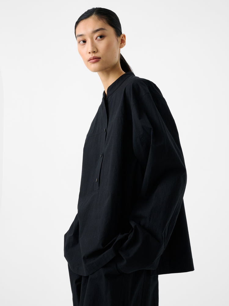 Vega Shirt in Black - Studio Nicholson