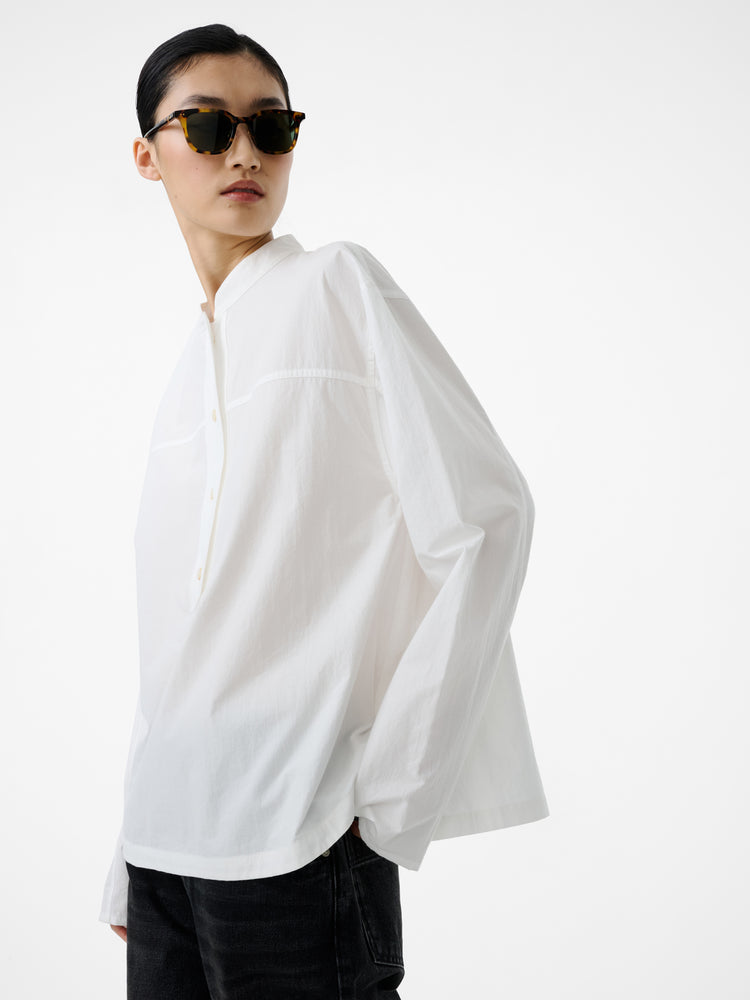 Vega Shirt in Optic White - Studio Nicholson