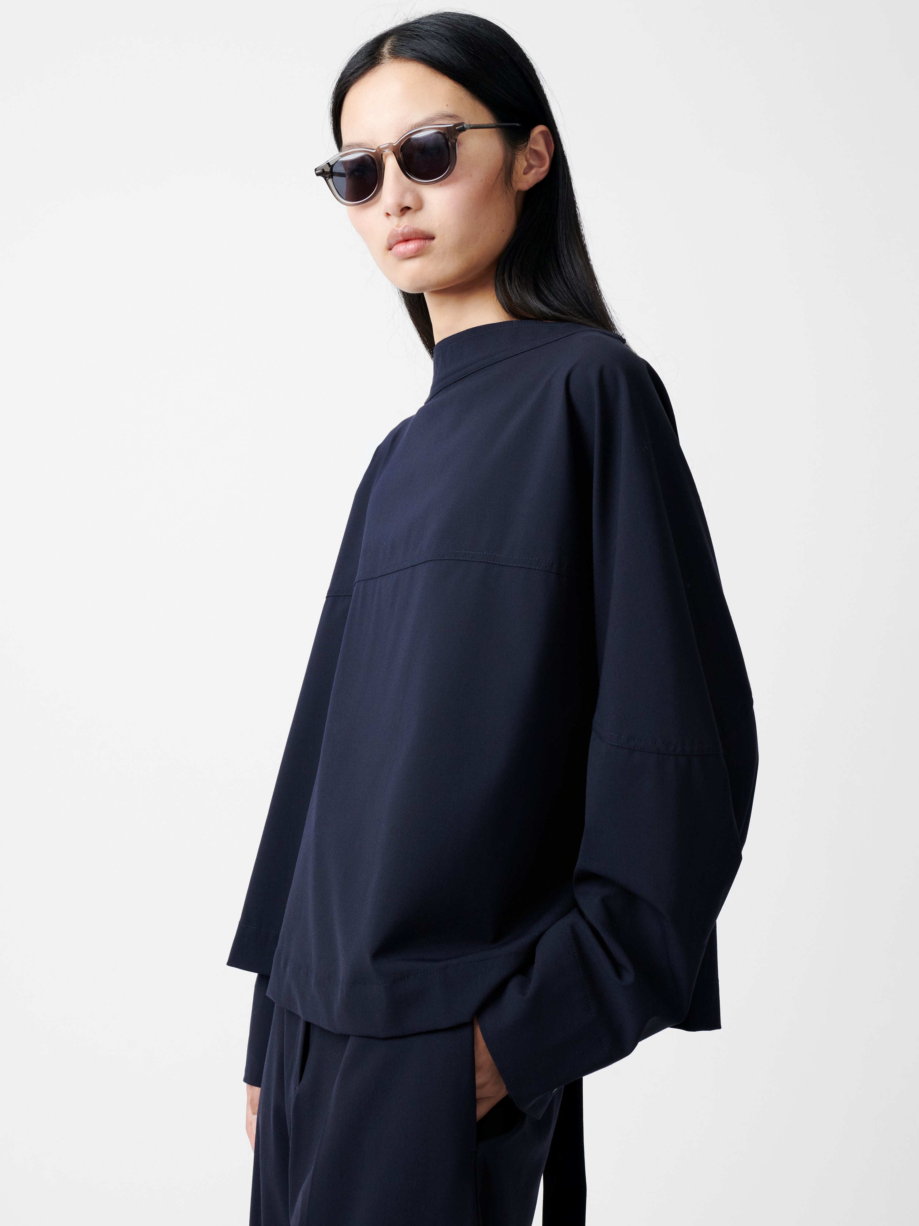 Velho Top in Darkest Navy – Studio Nicholson