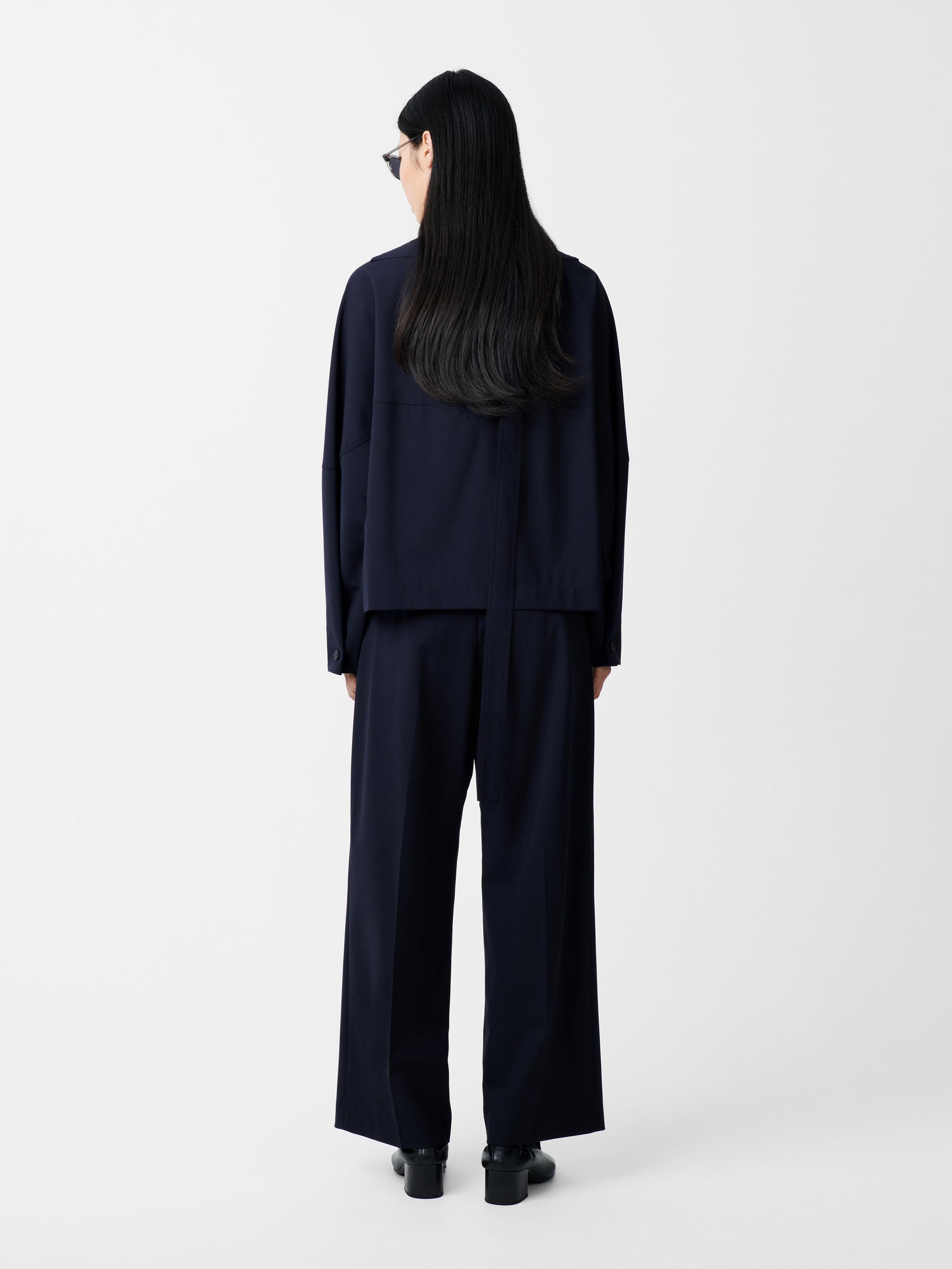 Velho Top in Darkest Navy - Studio Nicholson