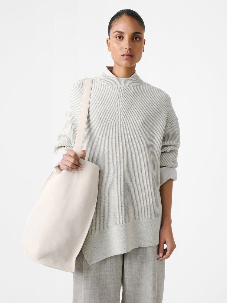 Verda Knit in Grey Marl