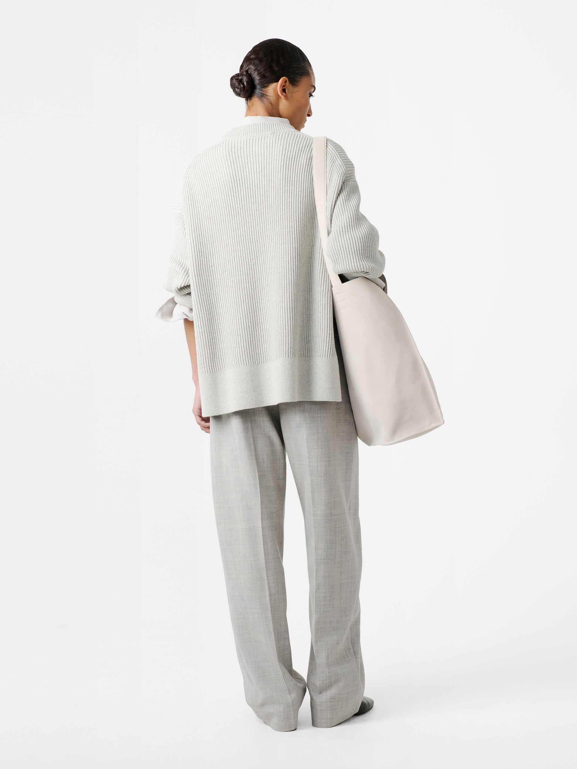Verda Knit in Grey Marl - Studio Nicholson