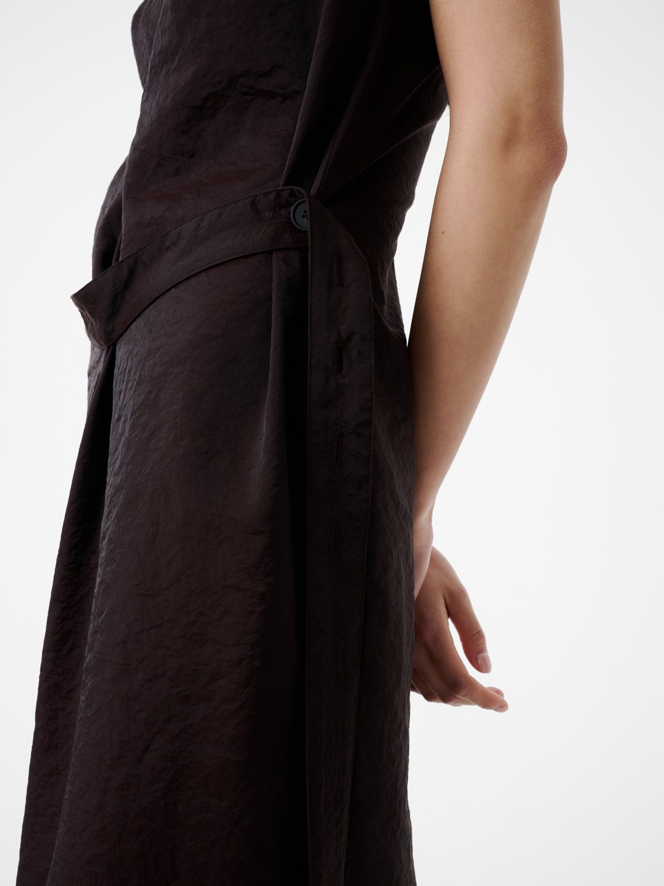 Verve Dress in Cocoa - Studio Nicholson