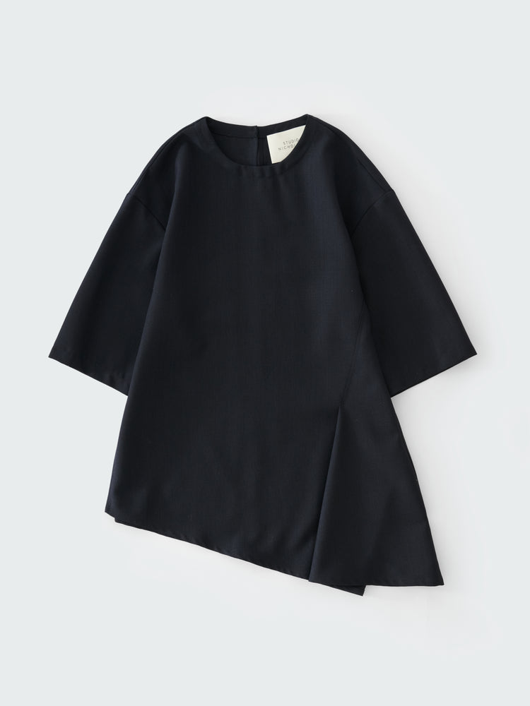 Vichy Top in Darkest Navy