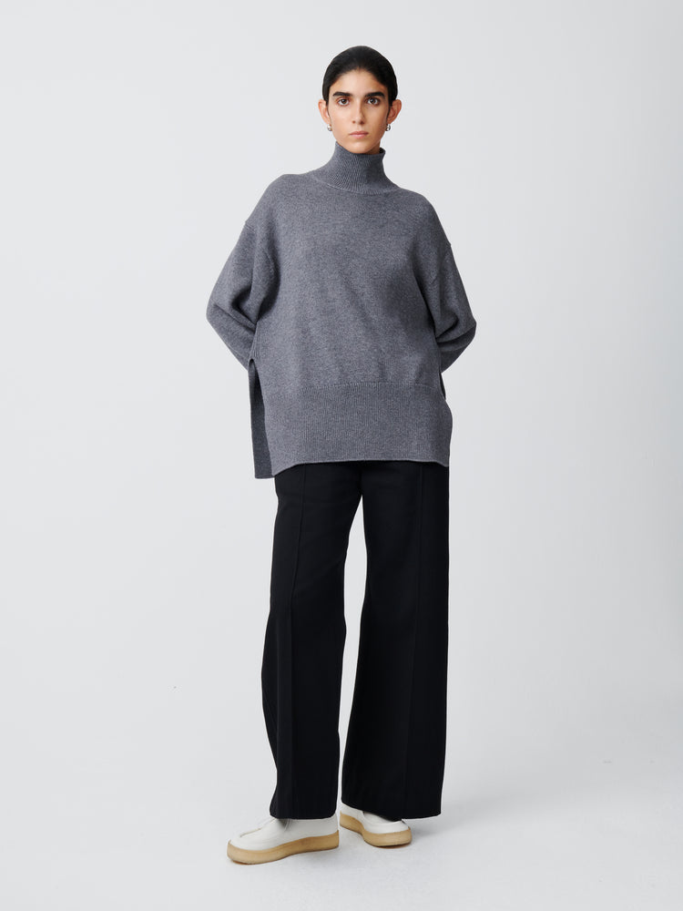 Viere Knit in Grey Marl