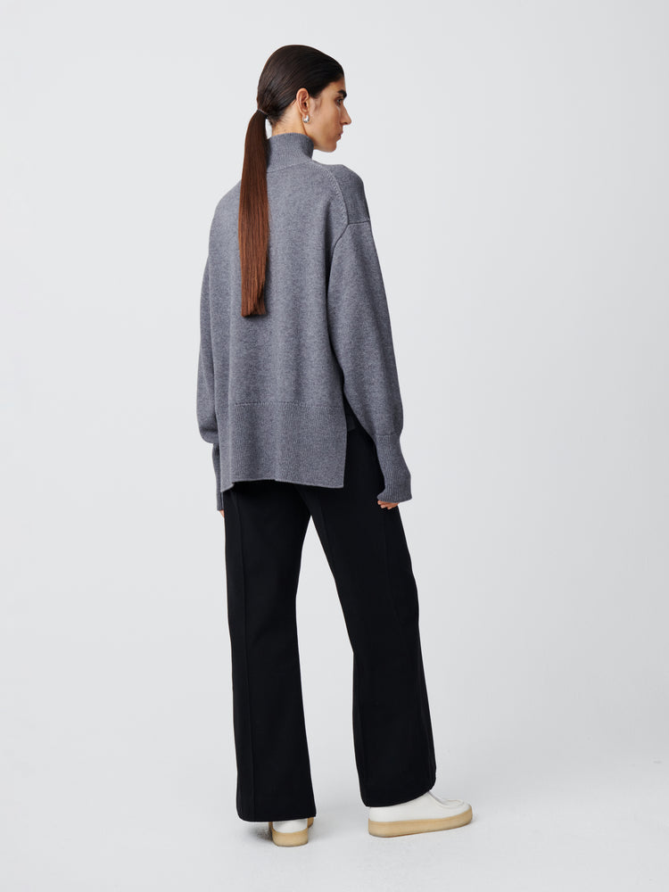 Viere Knit in Grey Marl