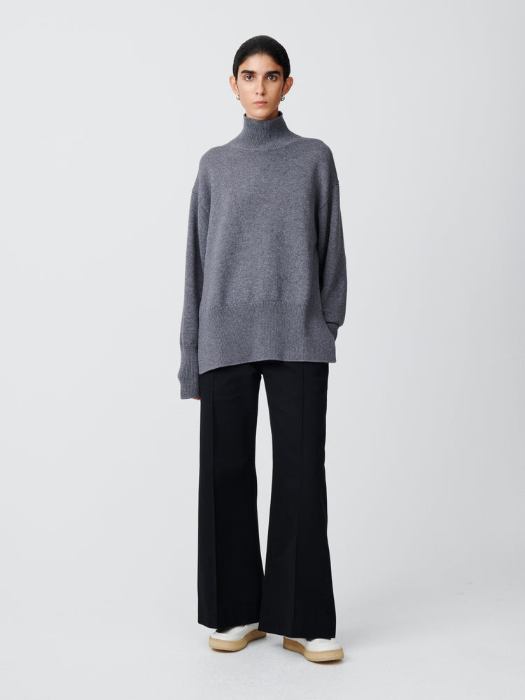 Viere Knit in Grey Marl