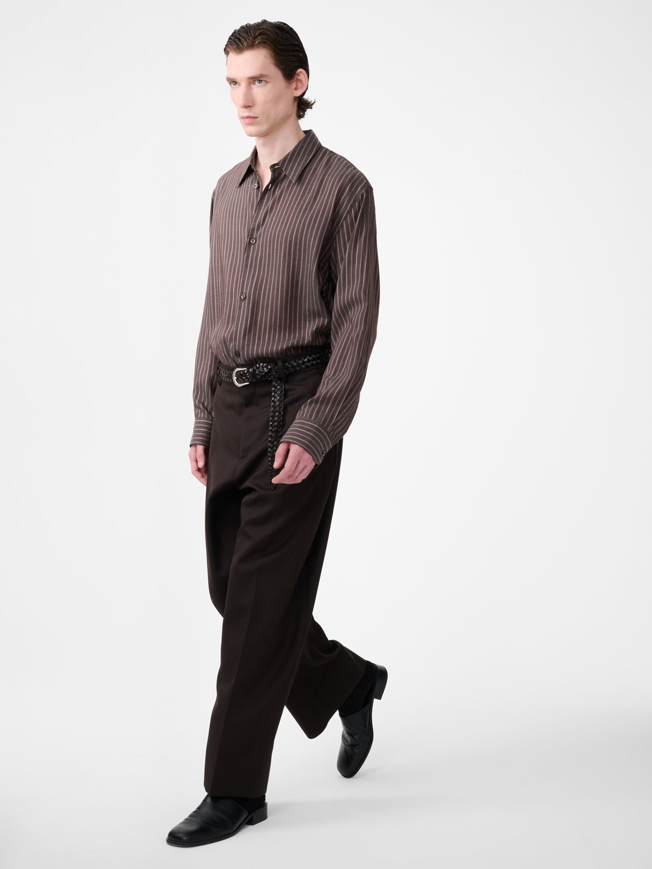 View Shirt in Porchini Stripe