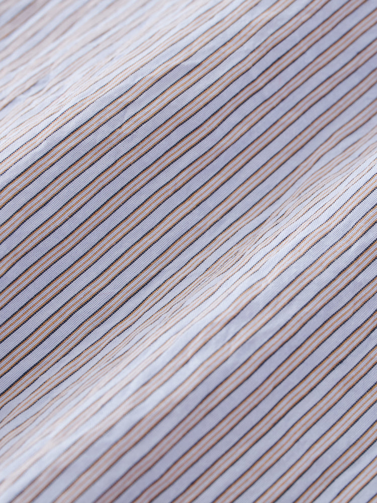 View Shirt in LIilac Stripe