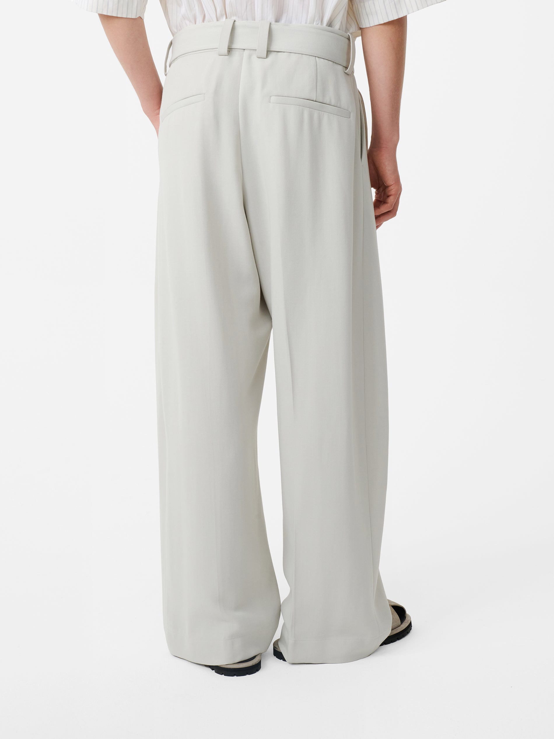 Vital Wool Pant in Ice - Studio Nicholson