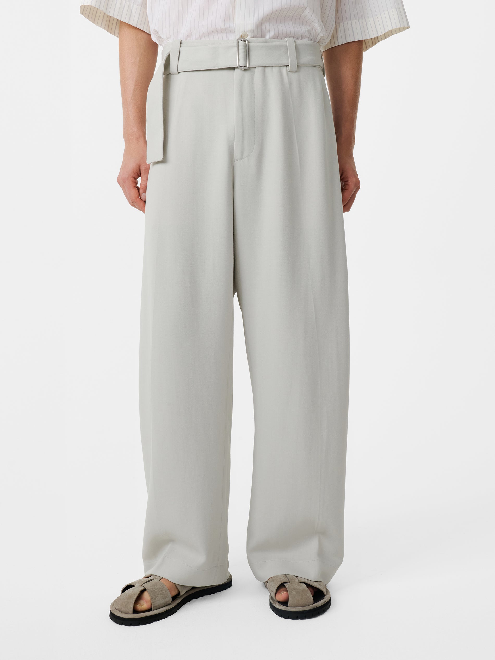 Vital Wool Pant in Ice - Studio Nicholson