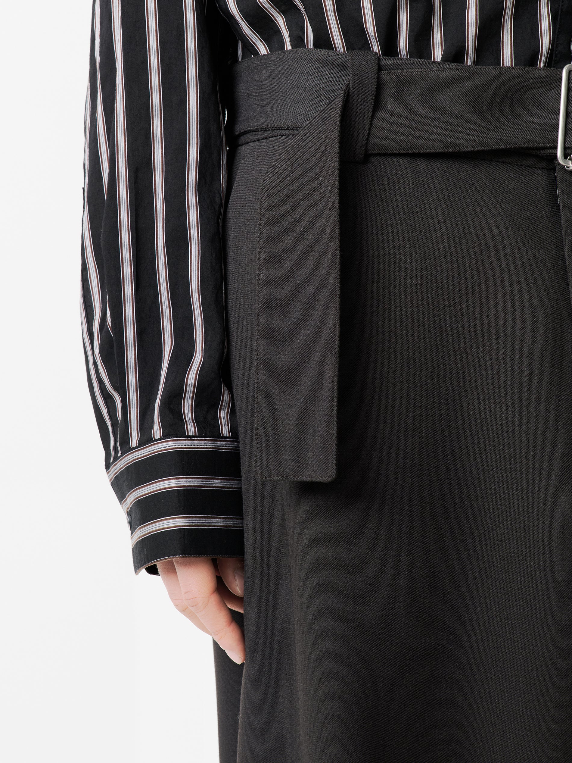 Vital Wool Pant in Oil - Studio Nicholson