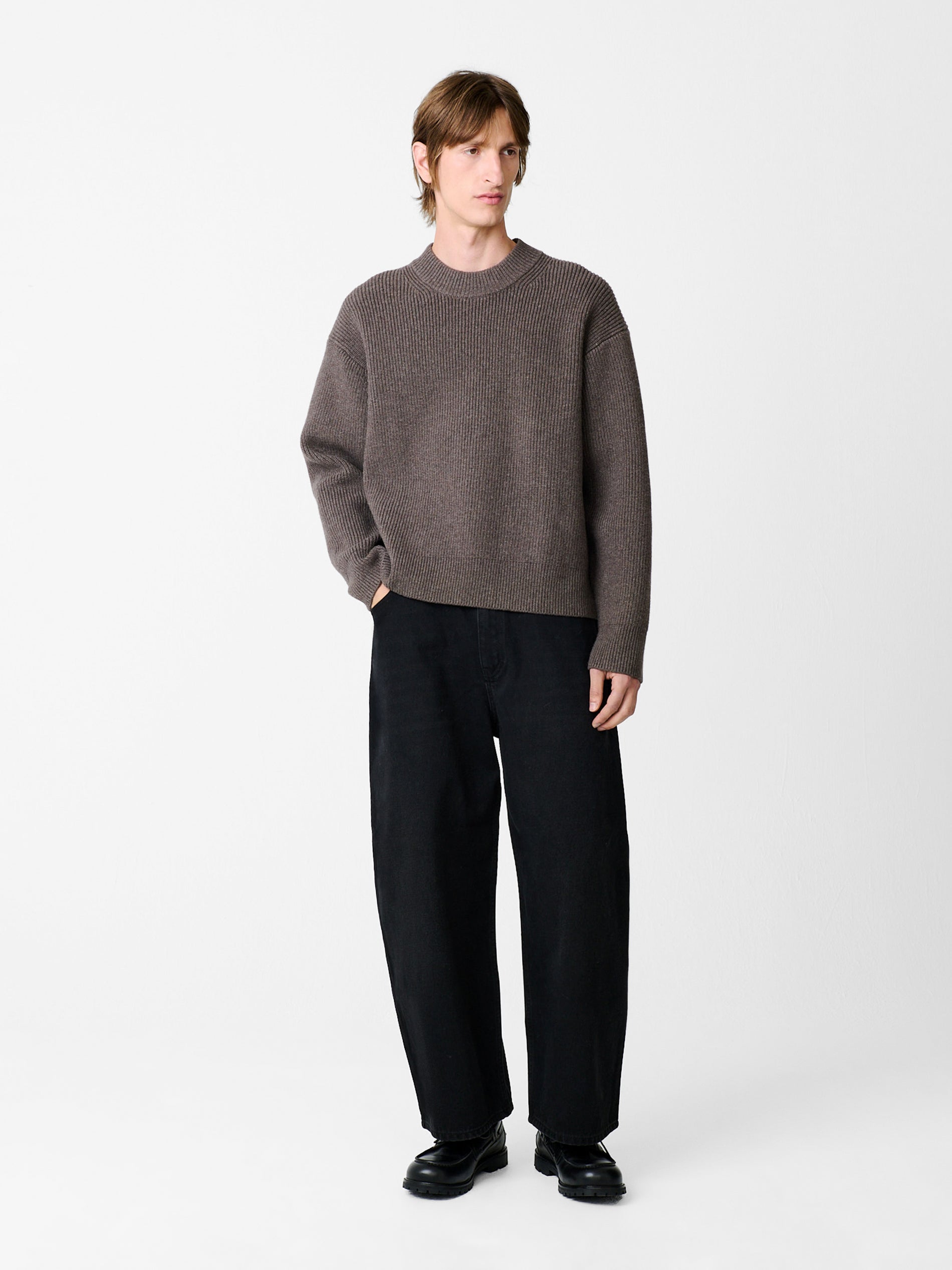 Voe Knit in Mole - Studio Nicholson