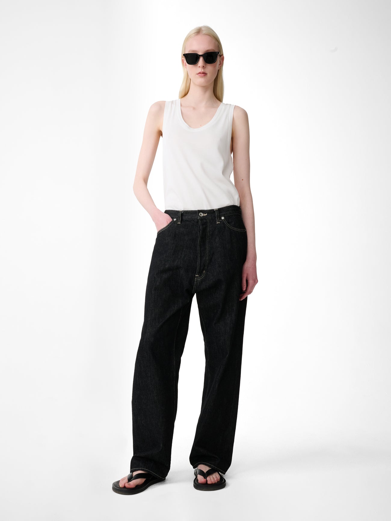 Votan Jersey Top in Panna