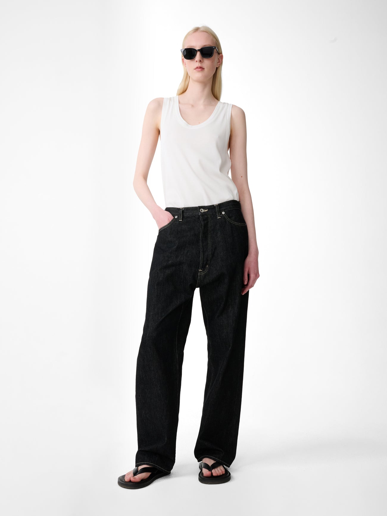 Votan Jersey Top in Panna