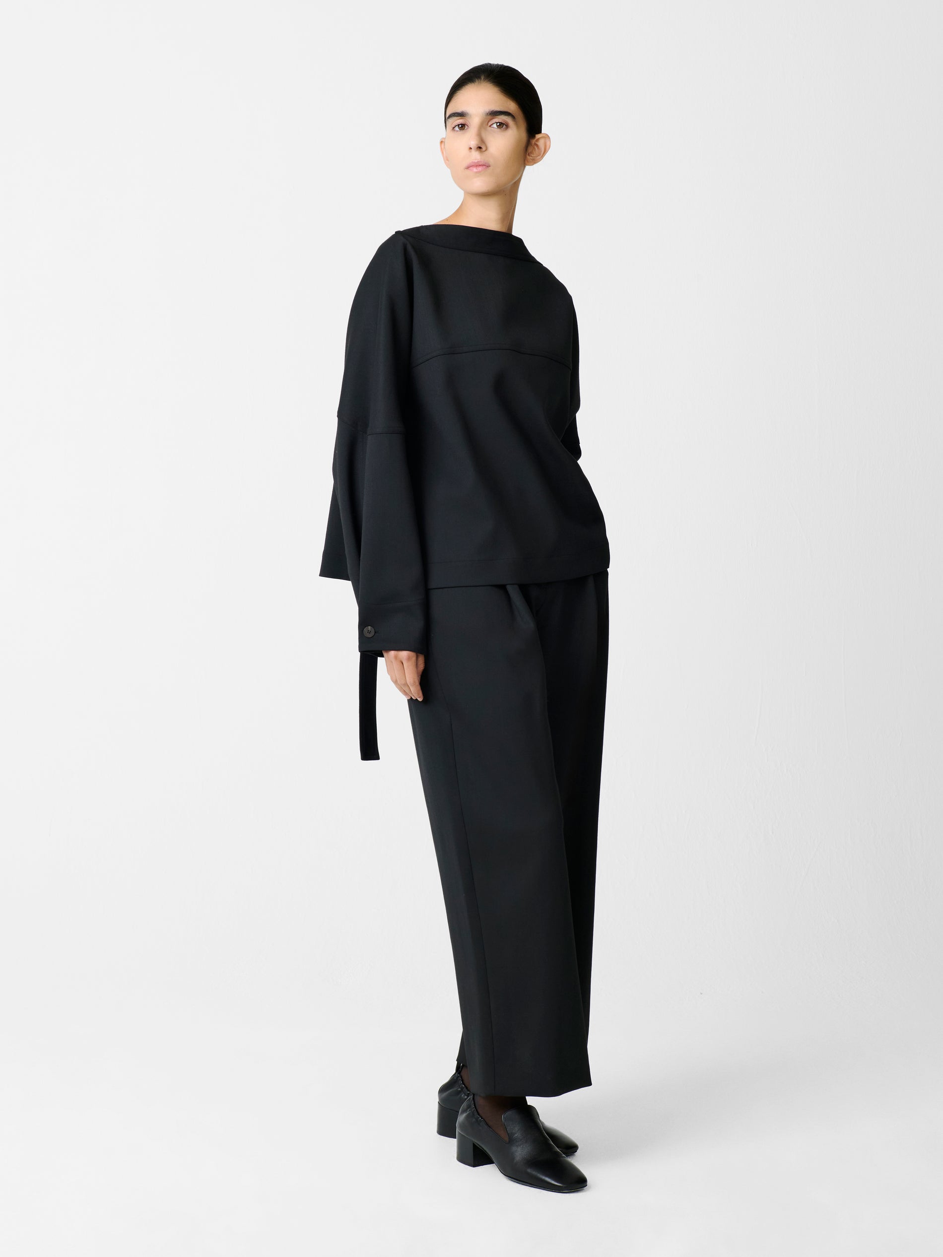 Velho Top in Black - Studio Nicholson
