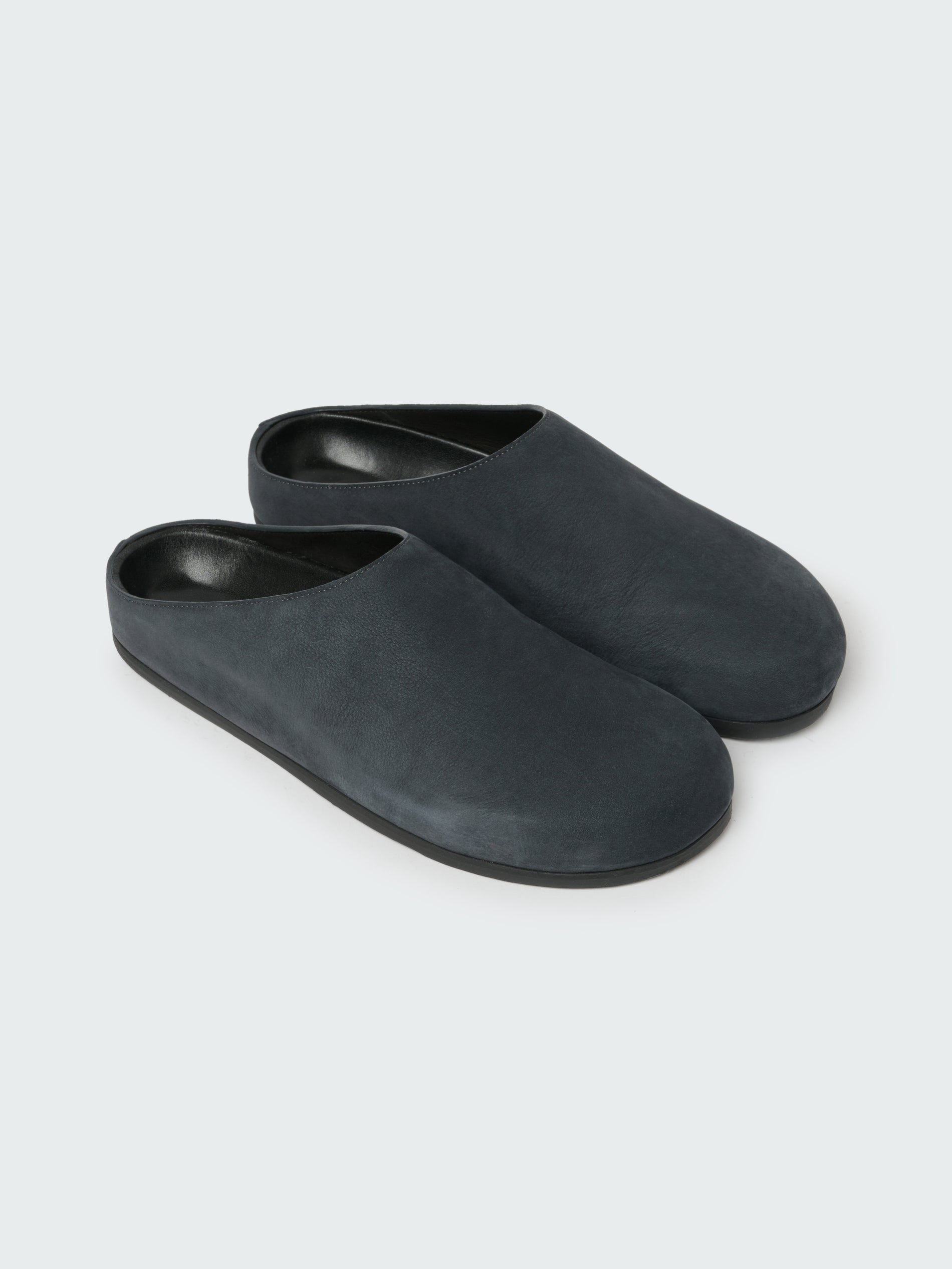Men's Wearing Nubuk Clog in Ocean