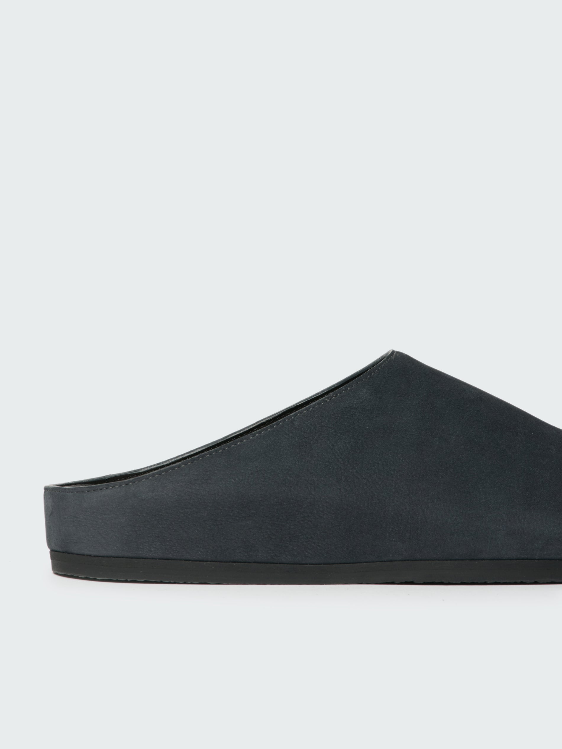 Men's Wearing Nubuk Clog in Ocean