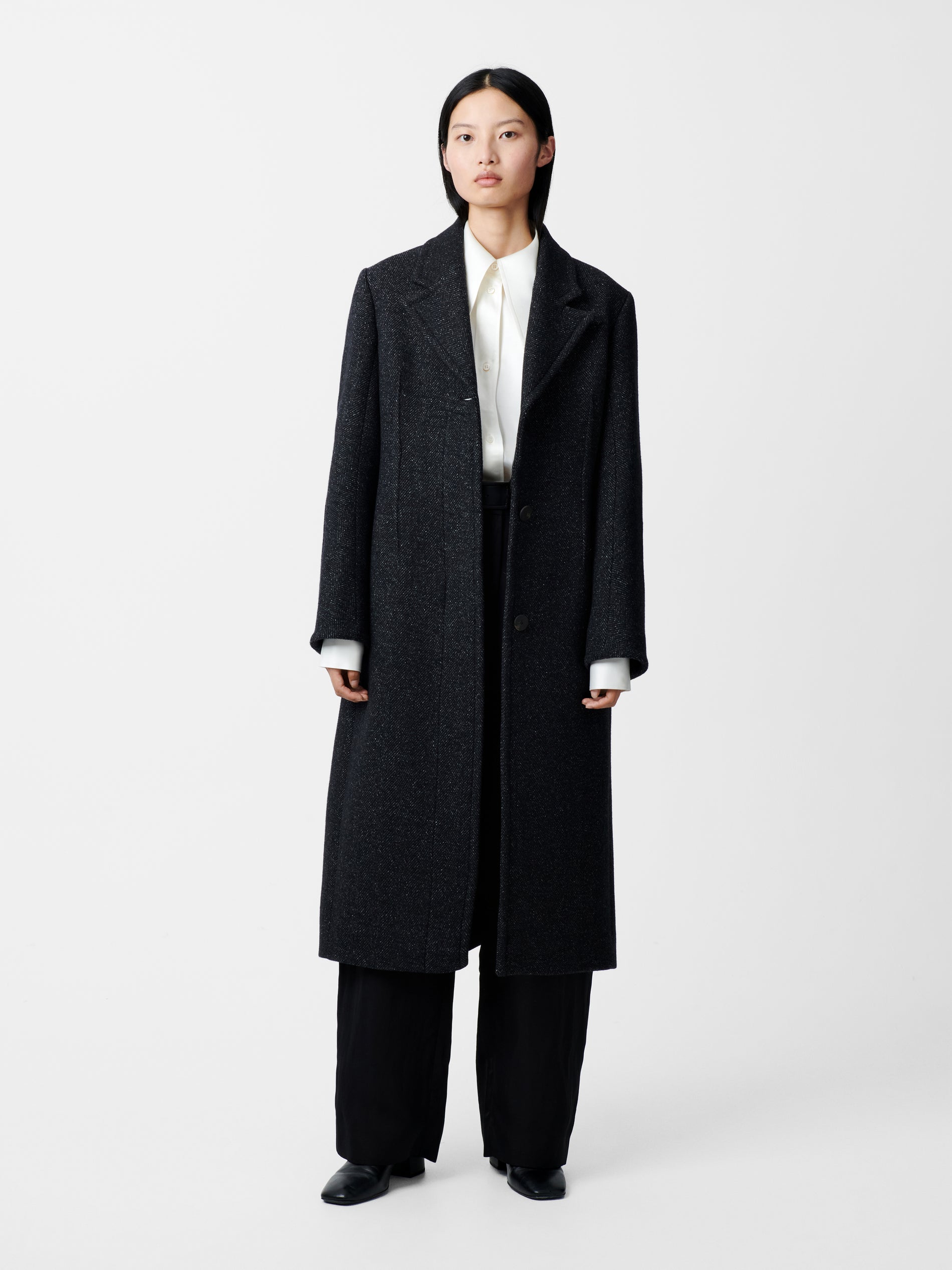 Weir Coat in Tweed Multi - Studio Nicholson