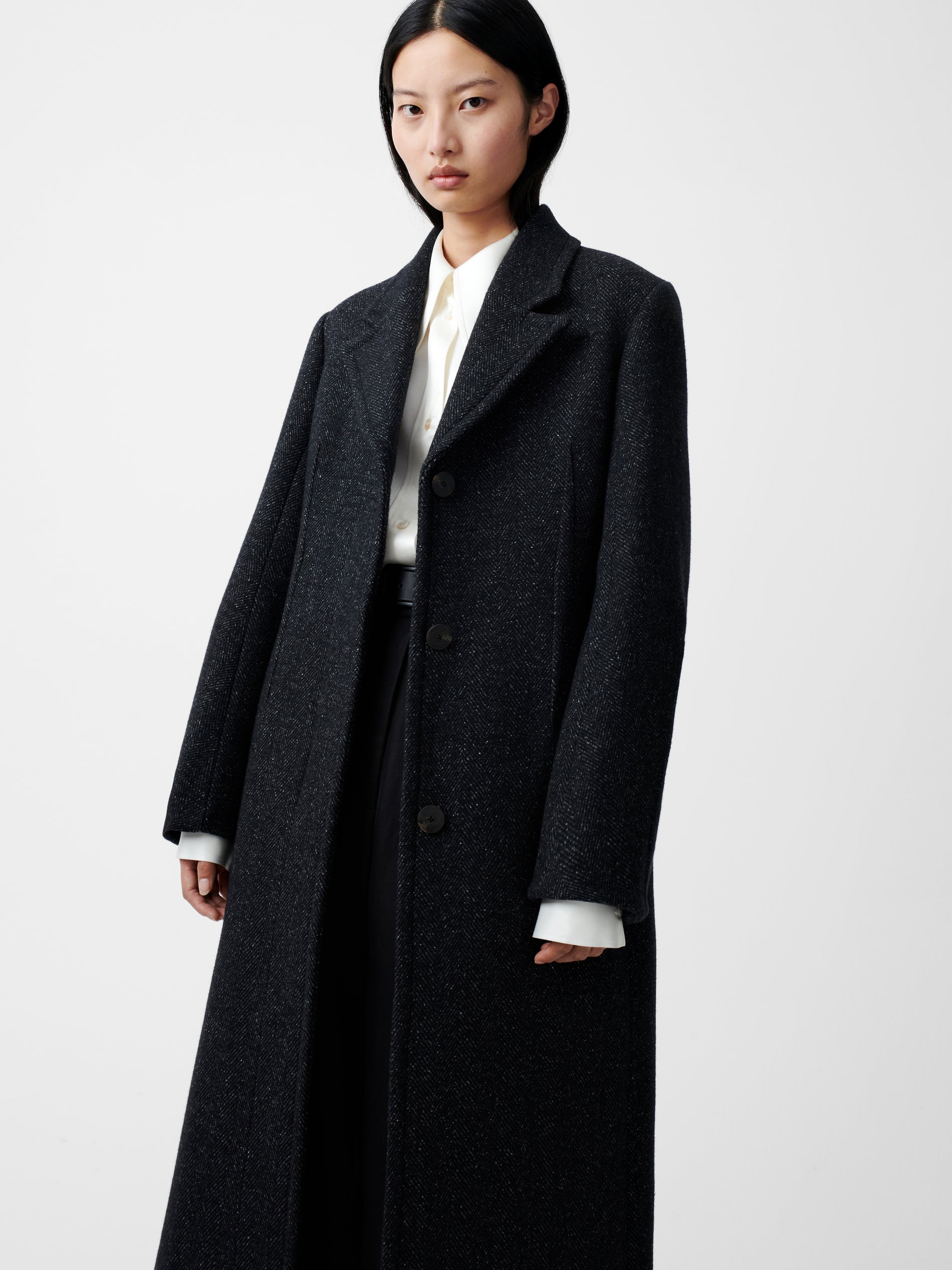 Weir Coat in Tweed Multi - Studio Nicholson