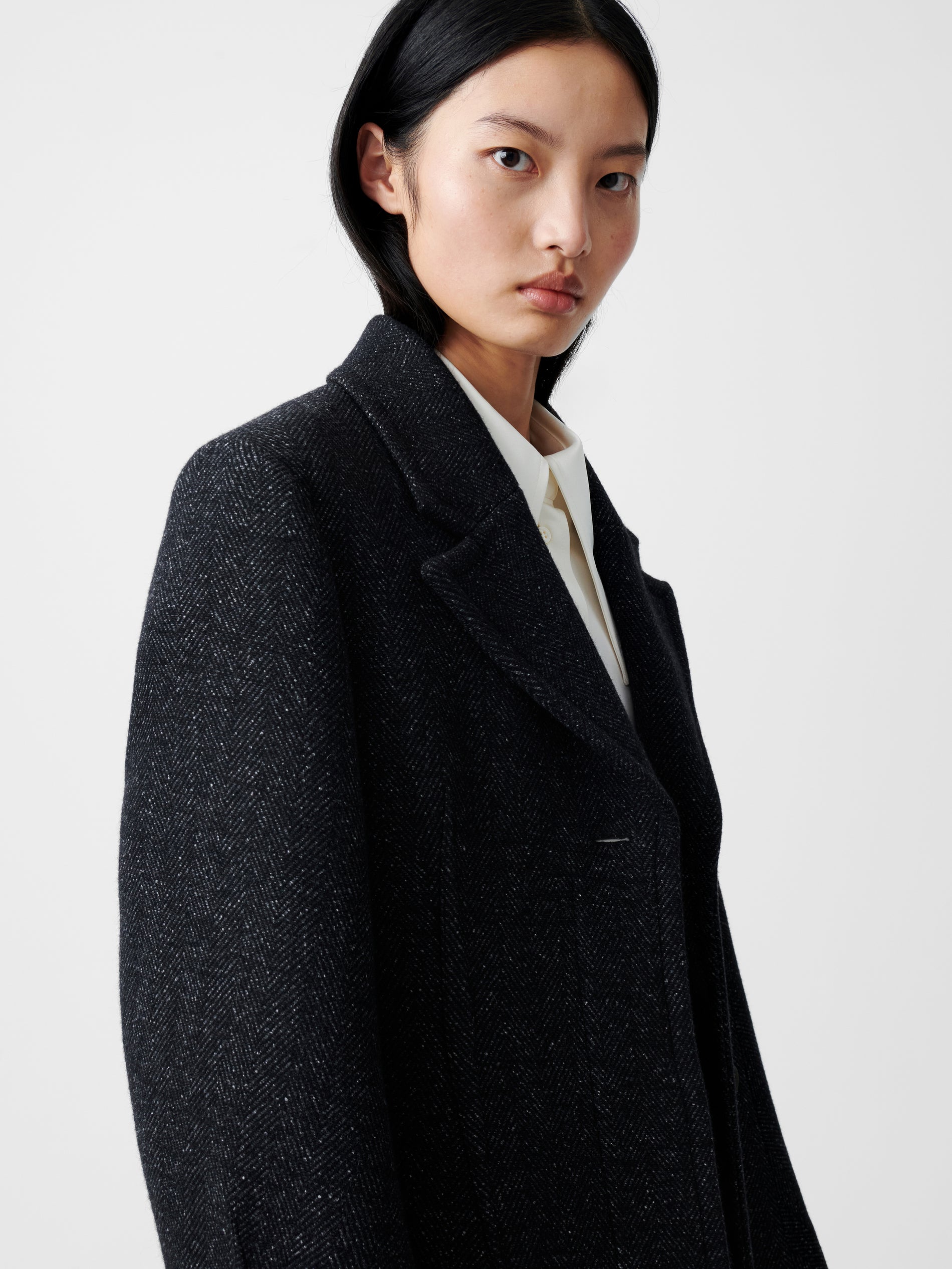 Weir Coat in Tweed Multi - Studio Nicholson