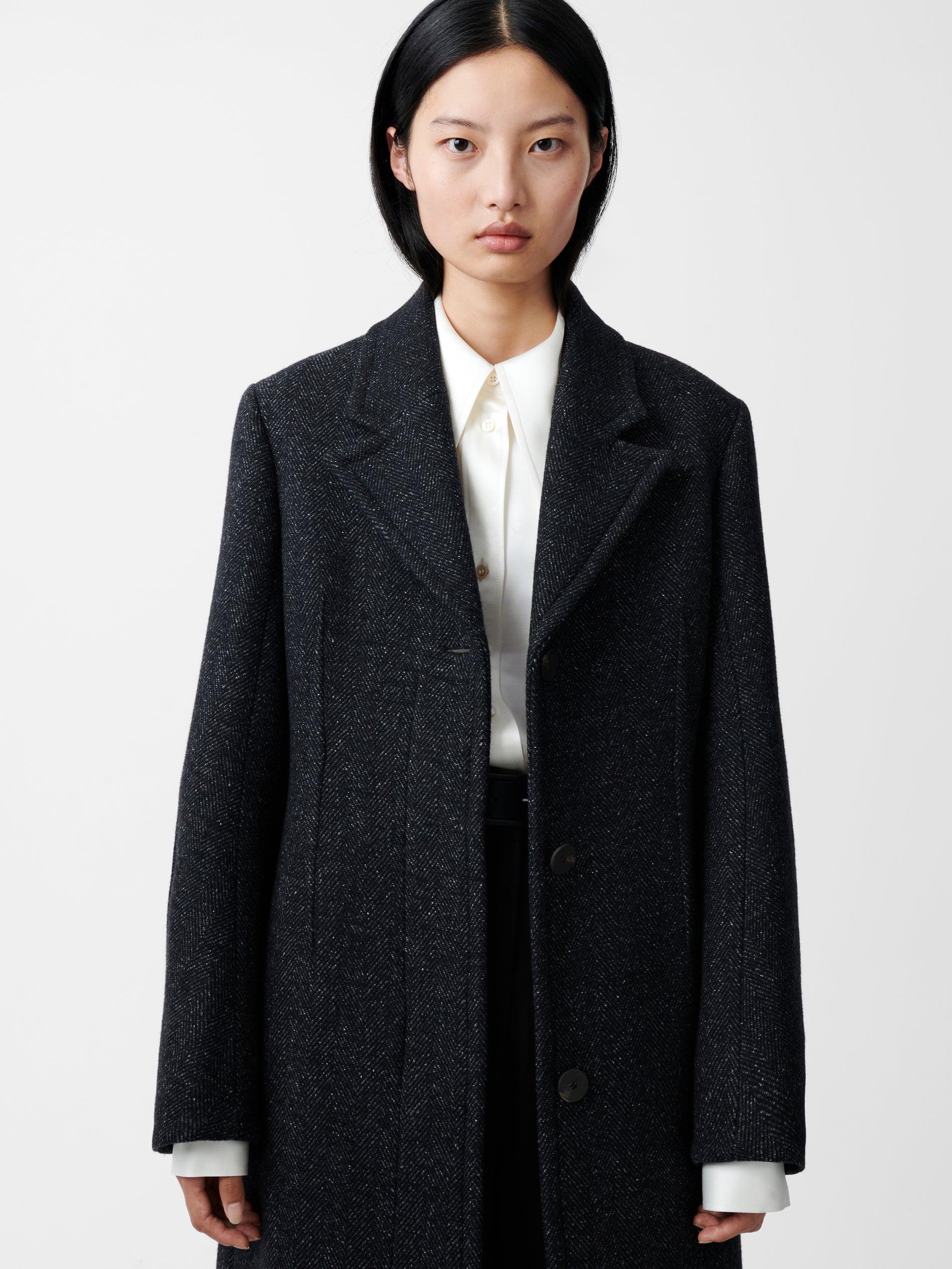 Weir Coat in Tweed Multi - Studio Nicholson
