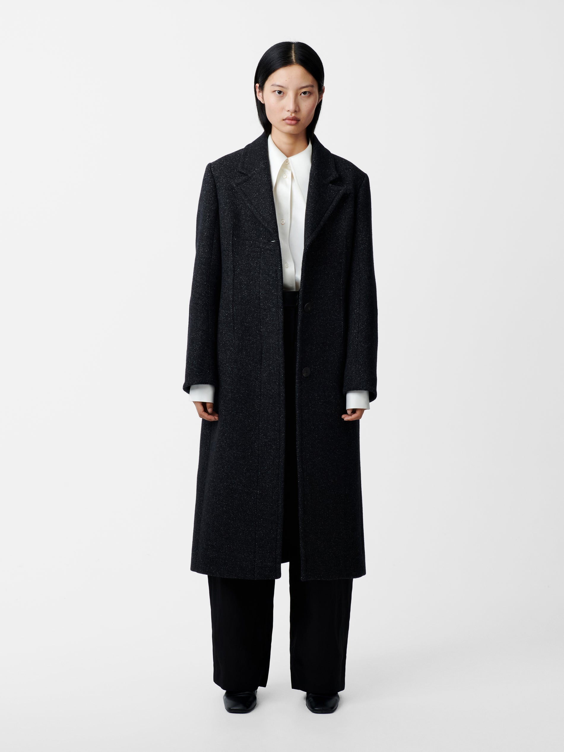 Weir Coat in Tweed Multi - Studio Nicholson