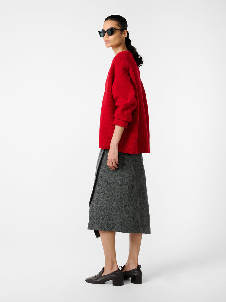Whitt Knit in Crimson