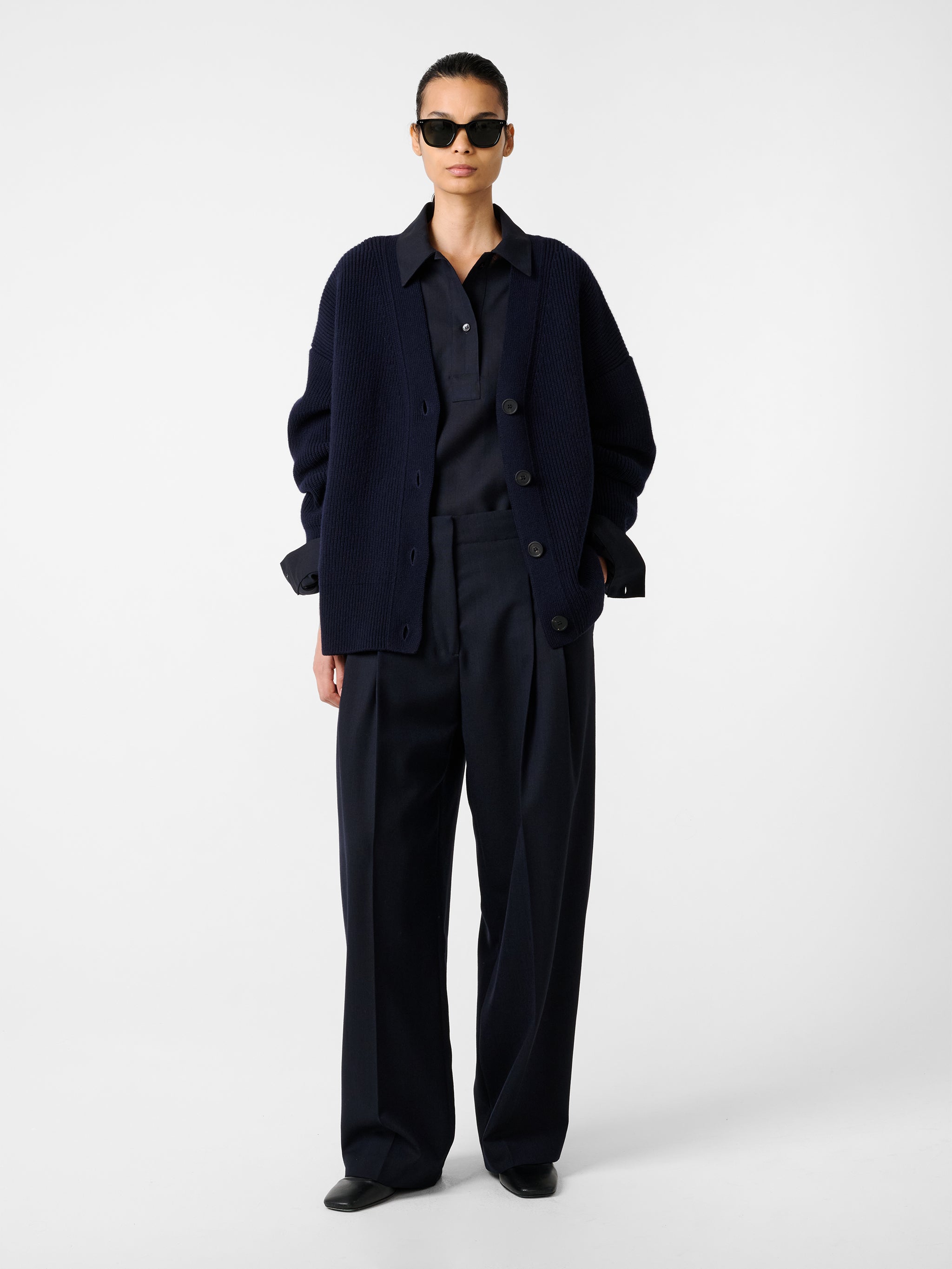 Whitt Knit in Darkest Navy – Studio Nicholson