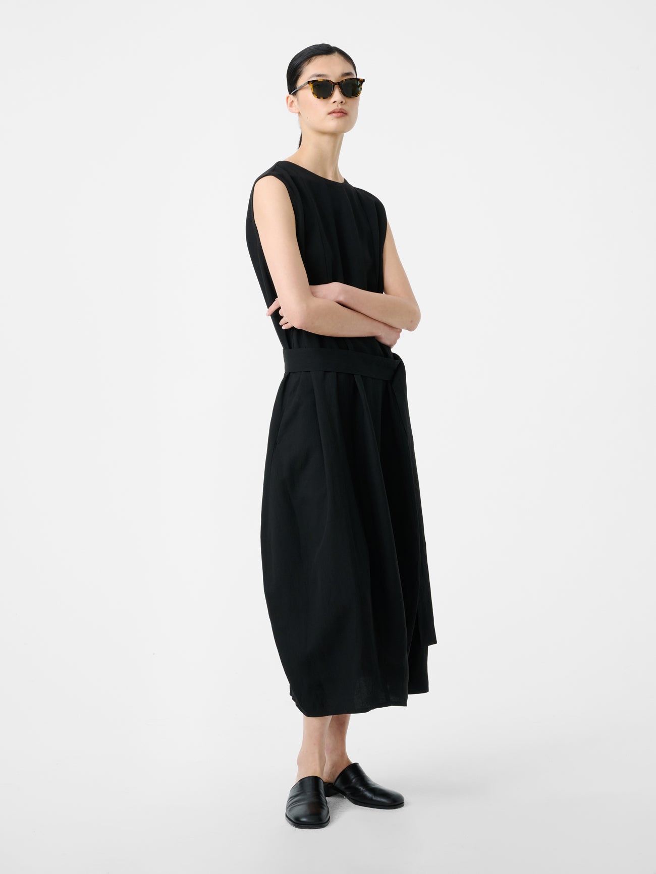 Wold Dress in Black - Studio Nicholson