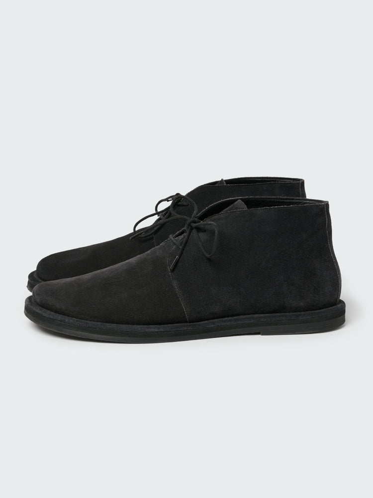 Men's Woodrow Suede Boot in Offblack