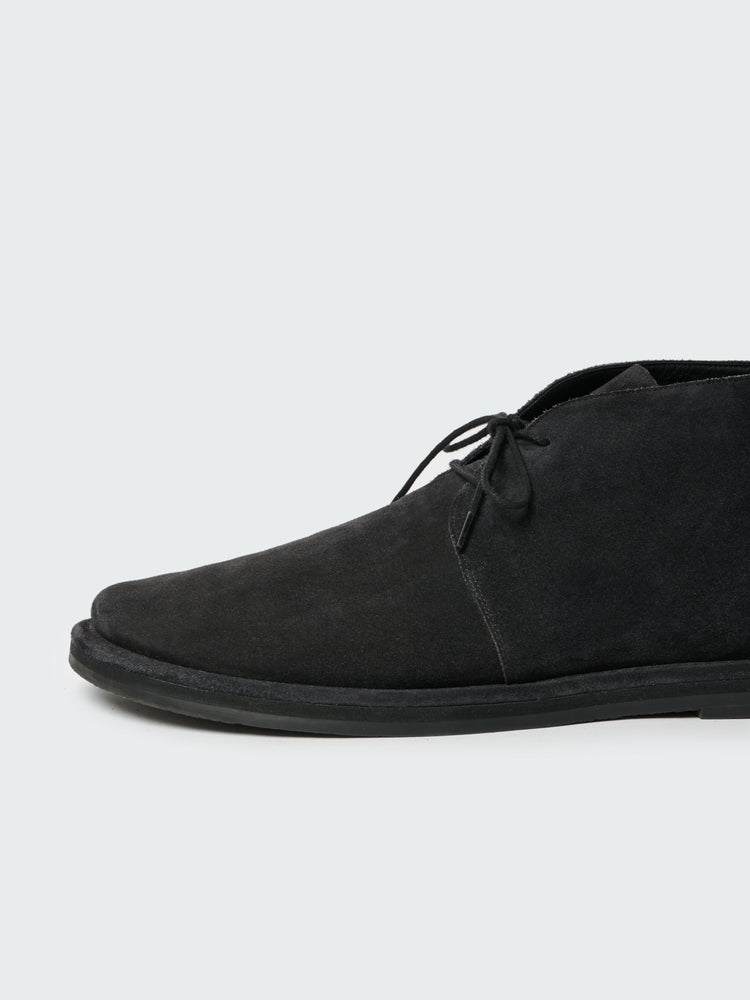 Men's Woodrow Suede Boot in Offblack