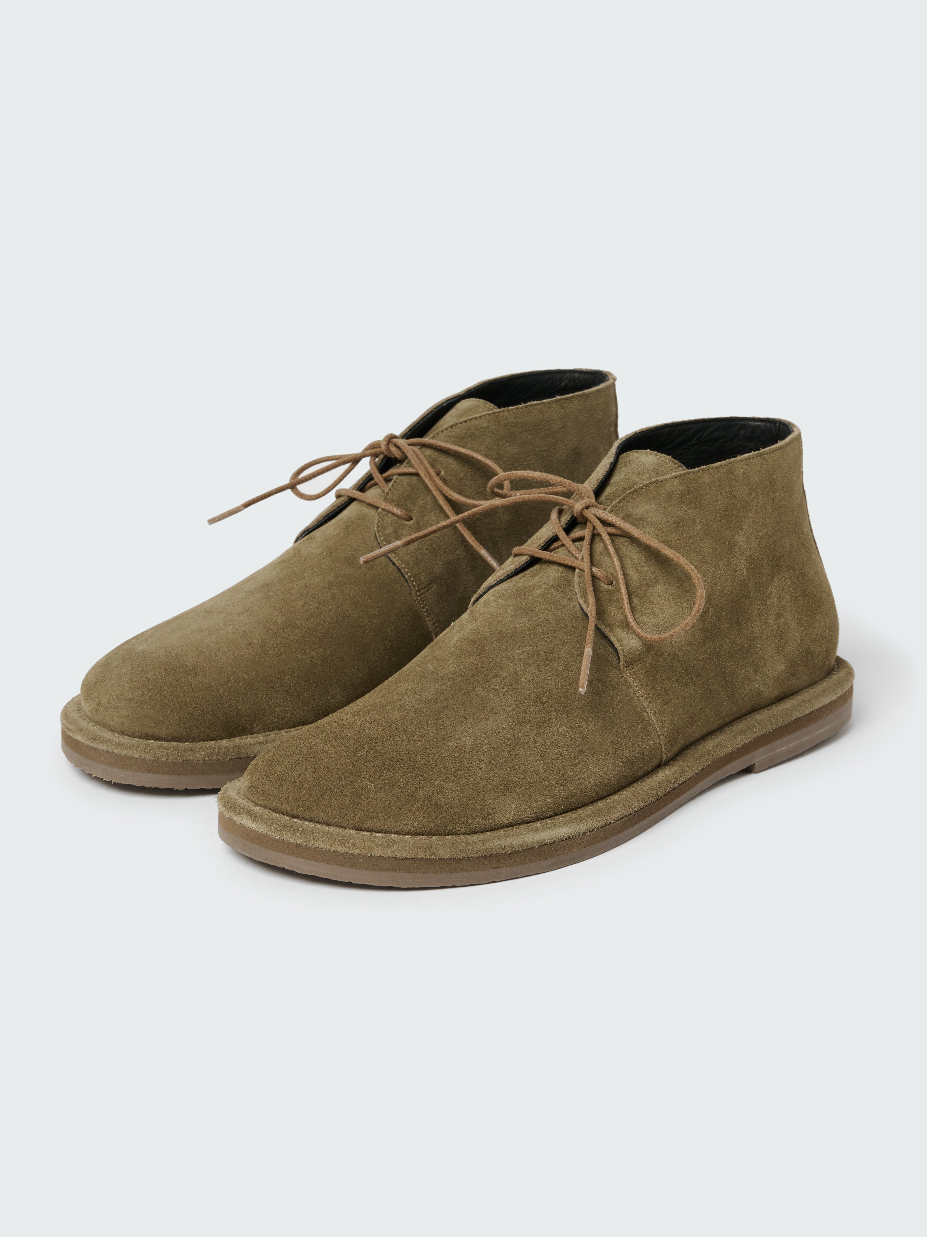 Men's Woodrow Suede Shoe in Taupe – Studio Nicholson